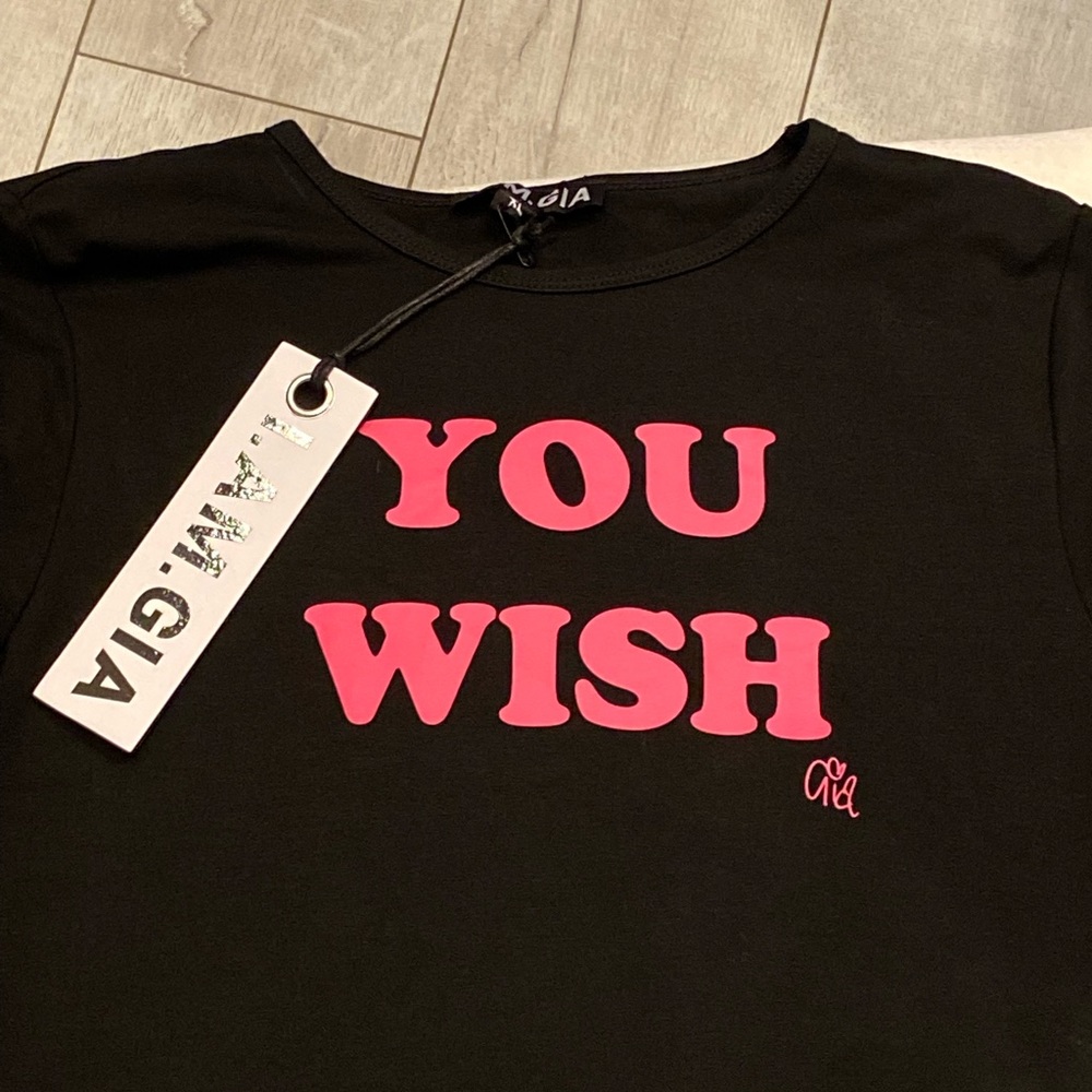 I AM GIA YOU WISH TEE SIZE XL